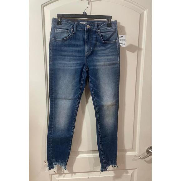 Mavi Denim - Mavi Women's Blue High-Waist Skinny Jeans Size: 27